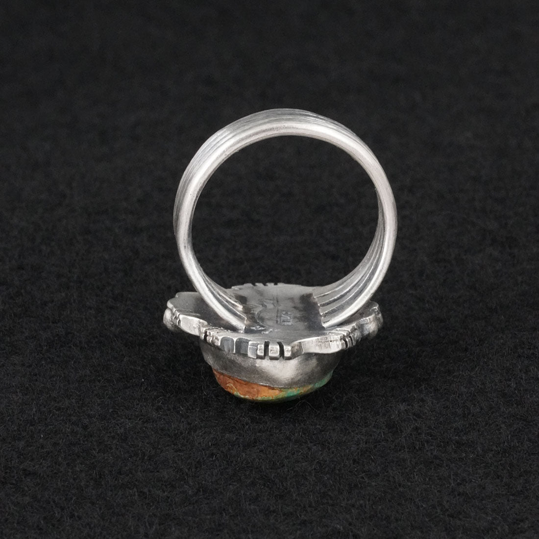 Randy Billy Turquoise & Sterling Silver Ring Size 9