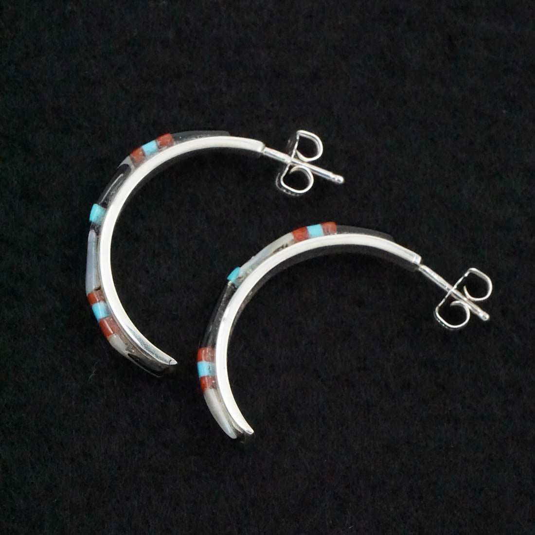 Jeanette Chavez Multi-Stone & Sterling Silver Earrings