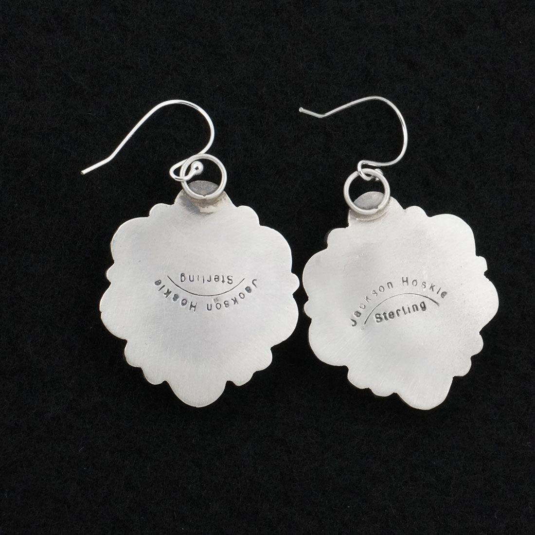 Jackson Hoskie Turquoise & Sterling Silver Earrings