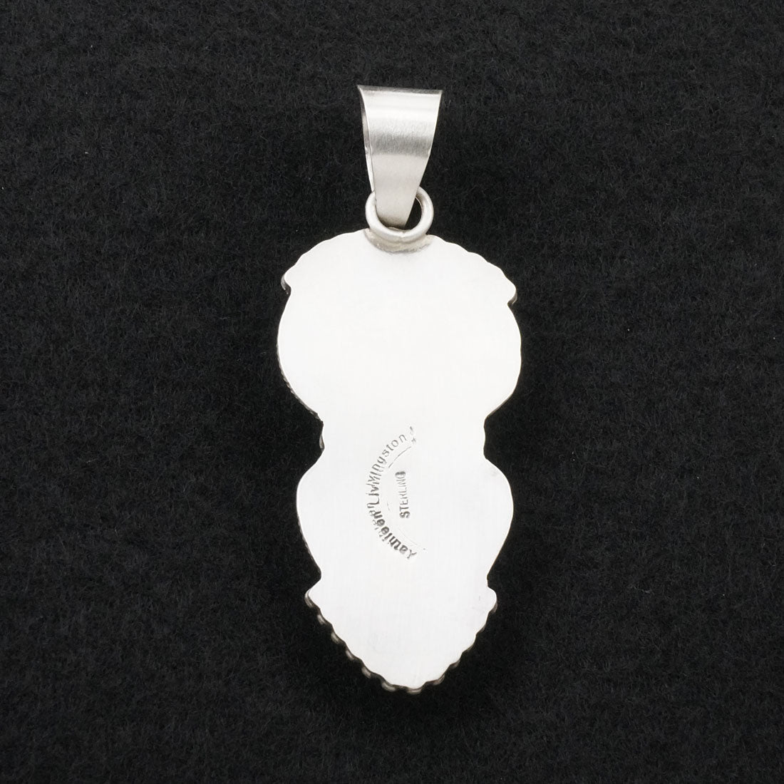 Kathleen Livingston Turquoise & Sterling Silver Pendant