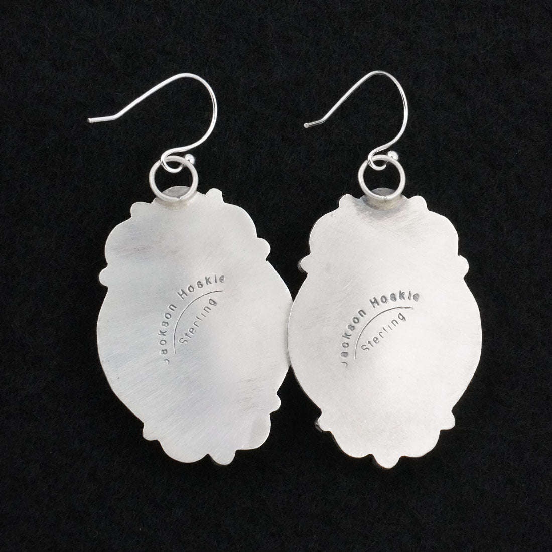 Jackson Hoskie Turquoise & Sterling Silver Earrings