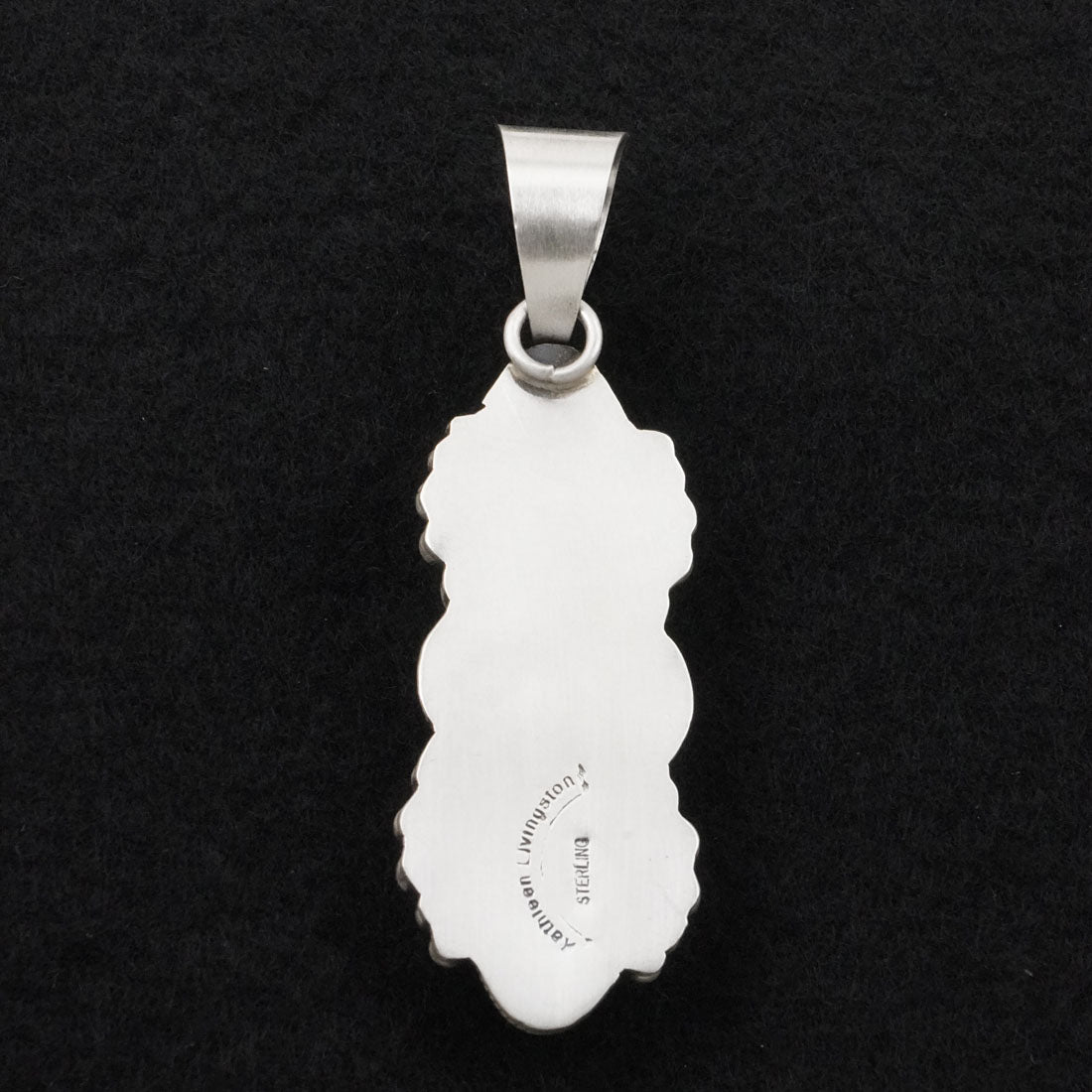 Kathleen Livingston Turquoise & Sterling Silver Pendant