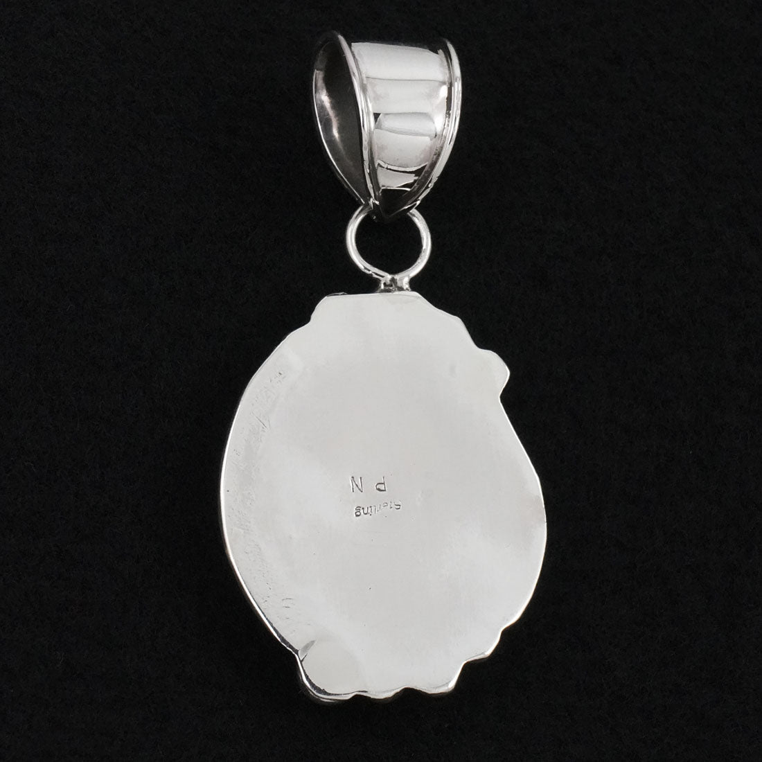 Phil Nez Turquoise & Sterling Silver Pendant