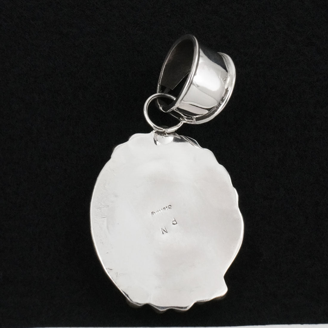 Phil Nez Turquoise & Sterling Silver Pendant