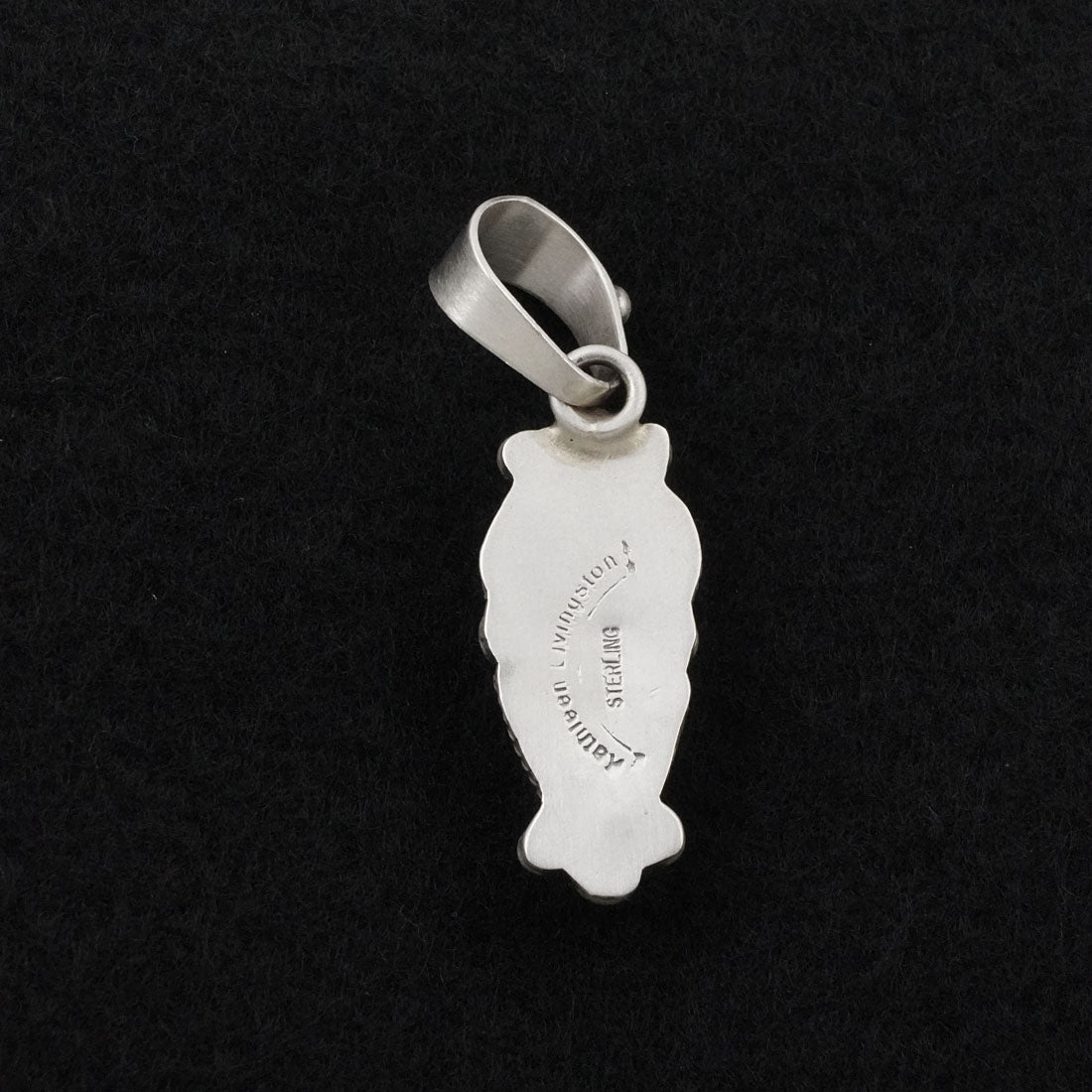 Kathleen Livingston Turquoise & Sterling Silver Pendant