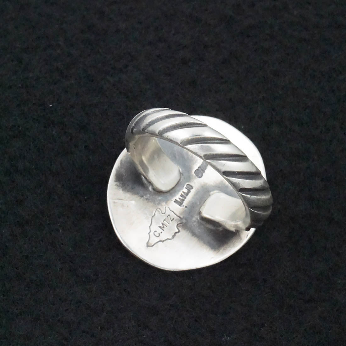 Calvin Martinez Sterling Silver Ring Size 9