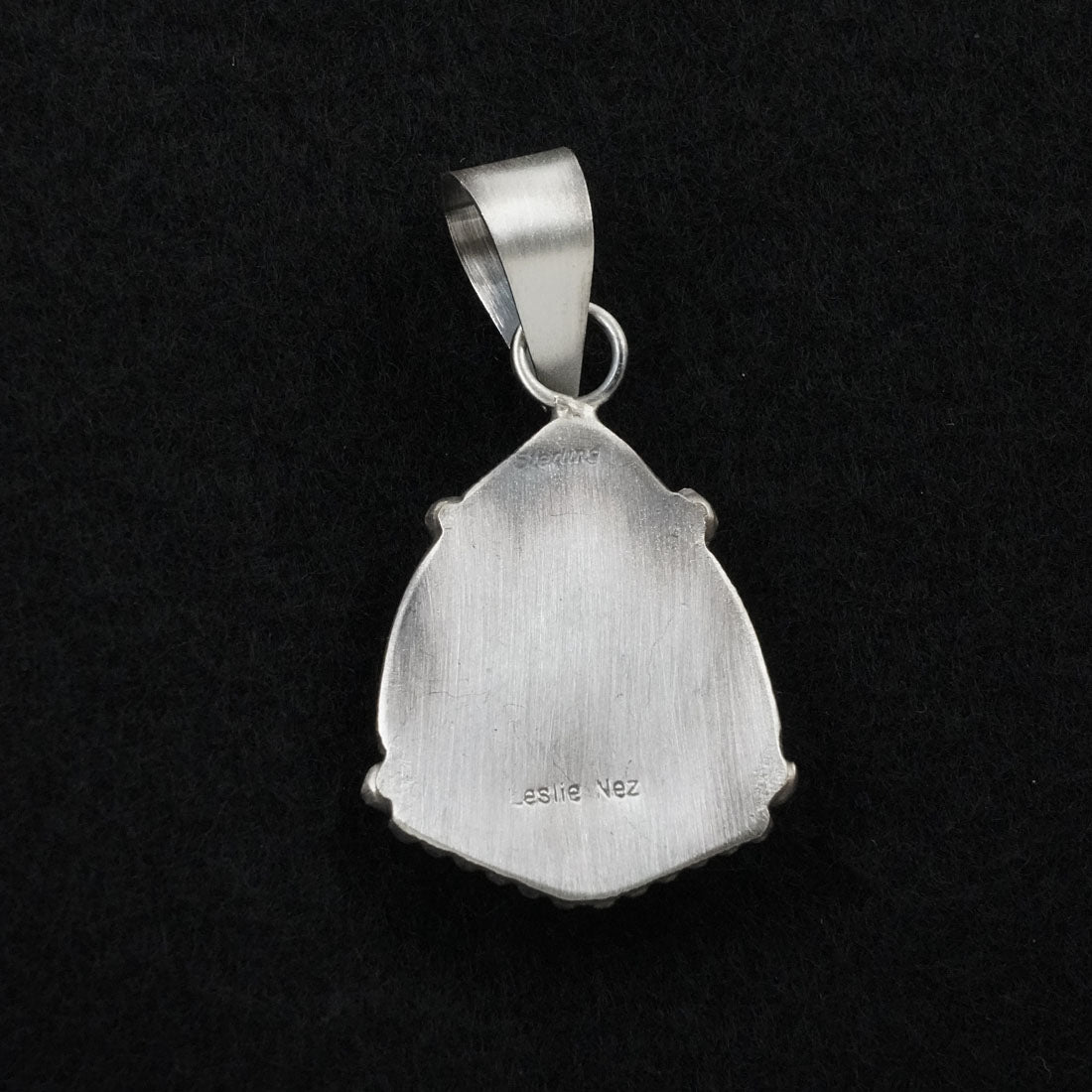 Leslie Nez Turquoise & Sterling Silver Pendant