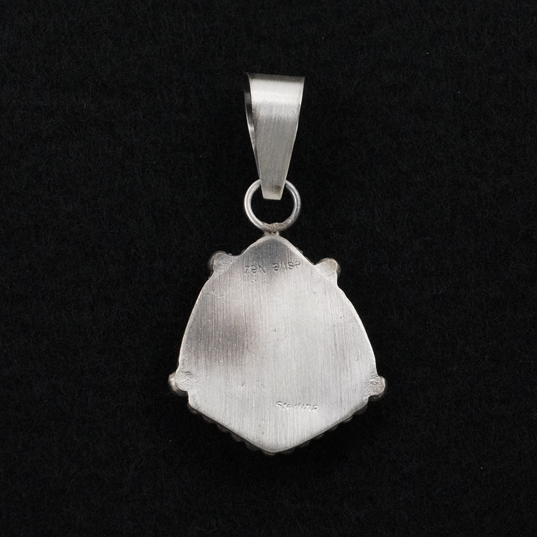 Leslie Nez Turquoise & Sterling Silver Pendant