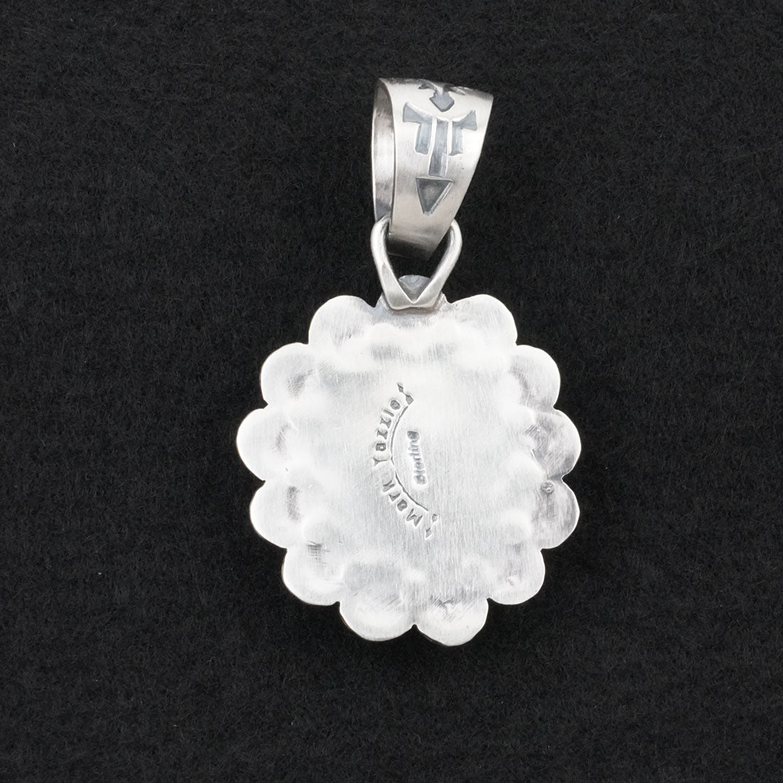 Mark Yazzie Turquoise & Sterling Silver Pendant