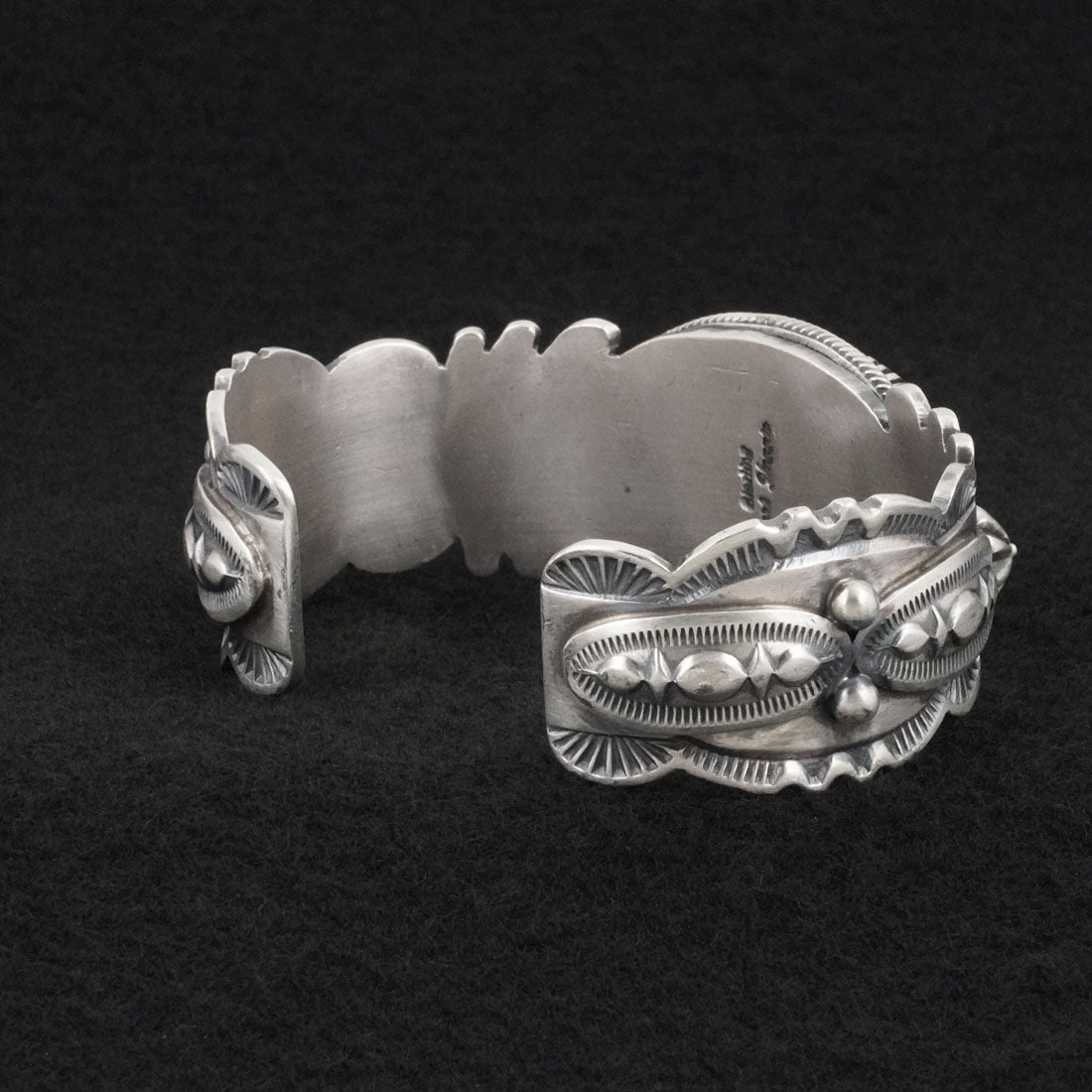 Mark Yazzie Turquoise & Sterling Silver Bracelet