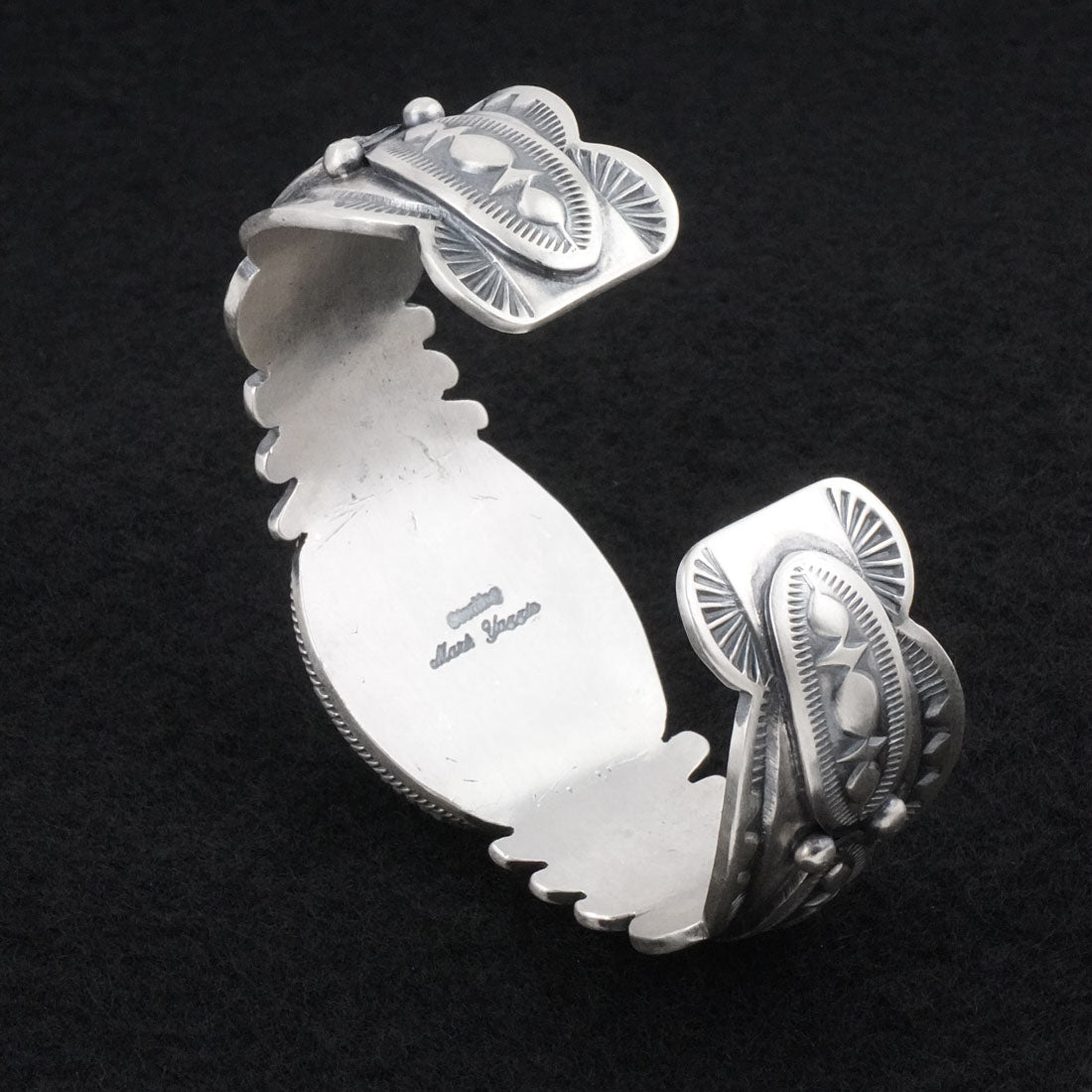 Mark Yazzie Turquoise & Sterling Silver Bracelet