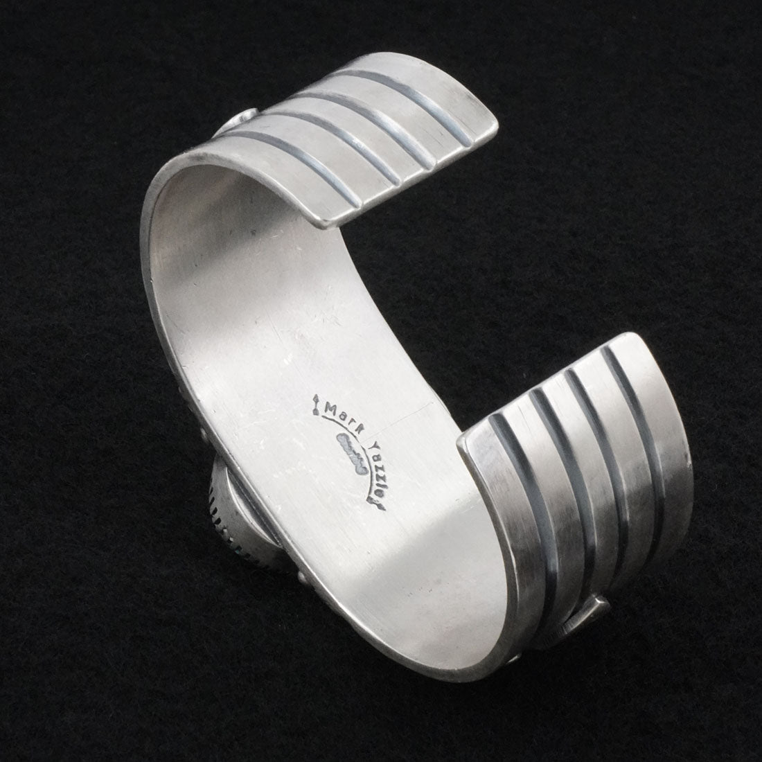 Mark Yazzie Turquoise & Sterling Silver Bracelet