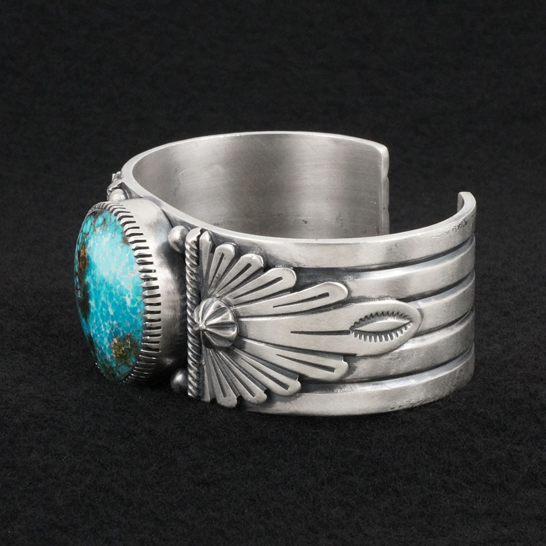 Mark Yazzie Turquoise & Sterling Silver Bracelet