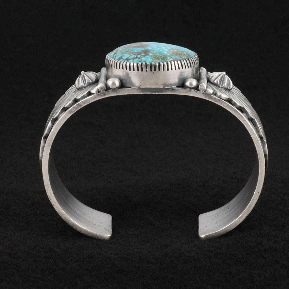 Mark Yazzie Turquoise & Sterling Silver Bracelet