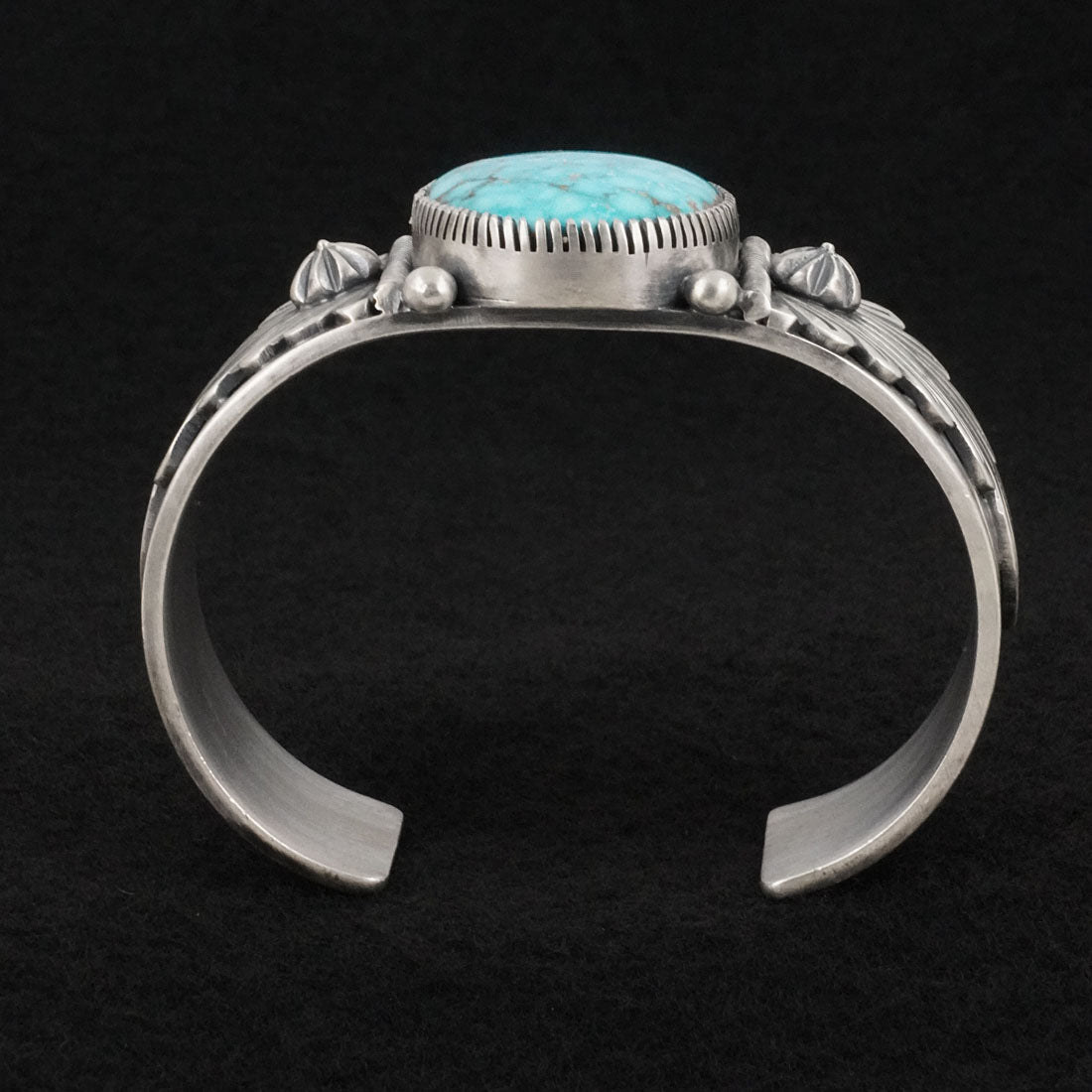 Mark Yazzie Turquoise & Sterling Silver Bracelet