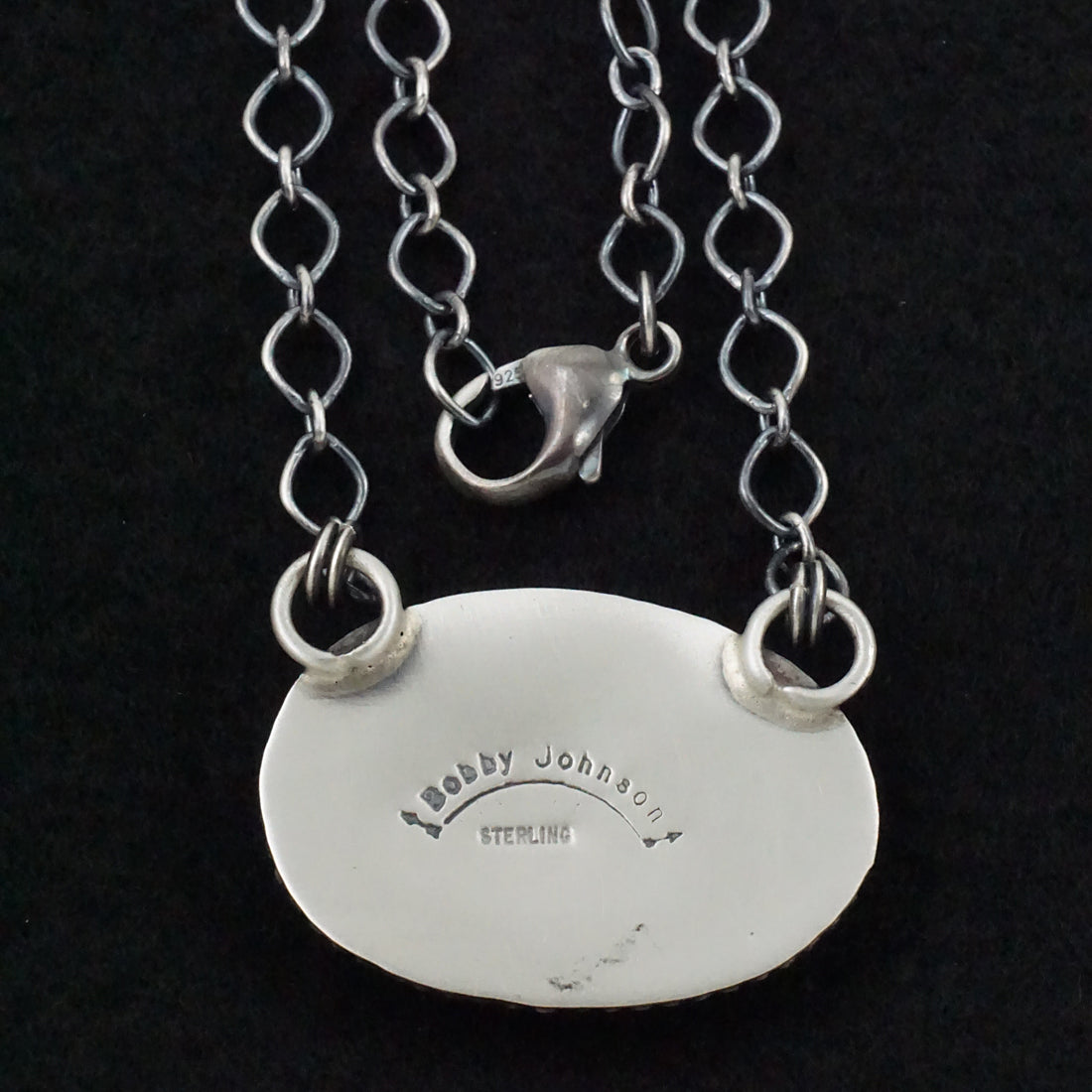 Bobby Johnson Turquoise & Sterling Silver Necklace