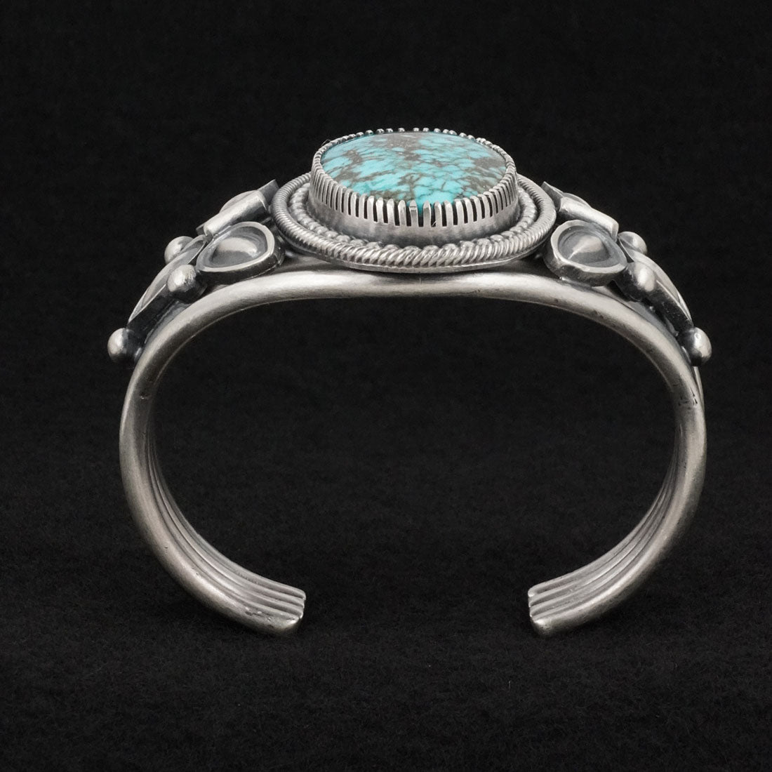 Mark Yazzie Turquoise & Sterling Silver Bracelet