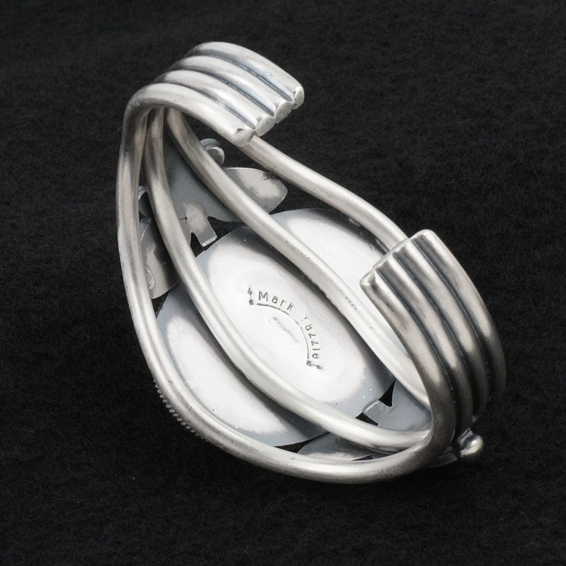 Mark Yazzie Turquoise & Sterling Silver Bracelet