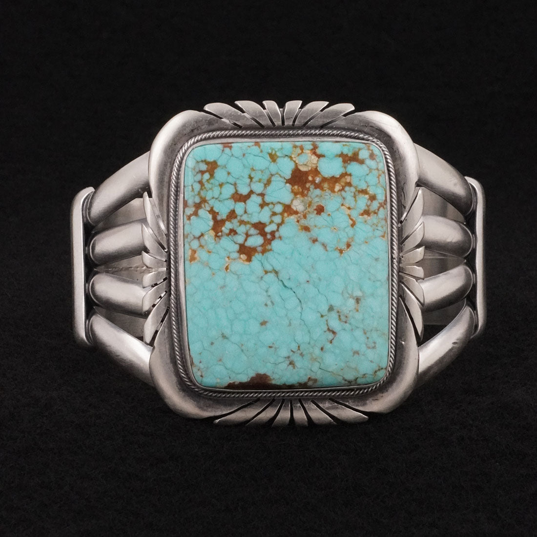 Mark Yazzie Turquoise & Sterling Silver Bracelet