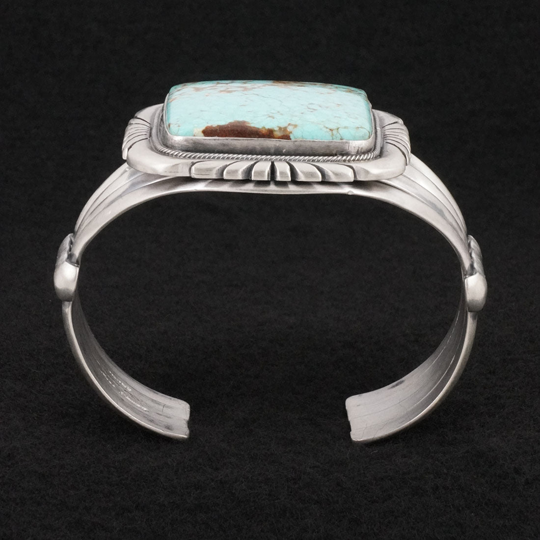 Mark Yazzie Turquoise & Sterling Silver Bracelet
