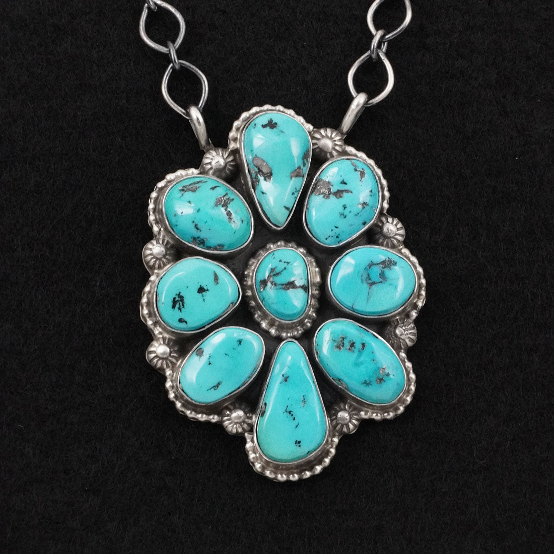 Kathleen Livingston Turquoise & Sterling Silver Necklace