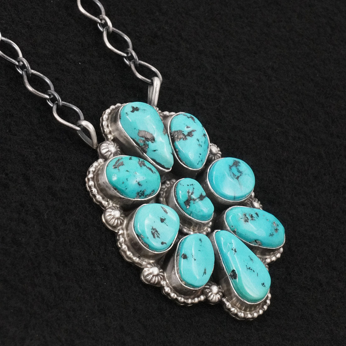 Kathleen Livingston Turquoise & Sterling Silver Necklace
