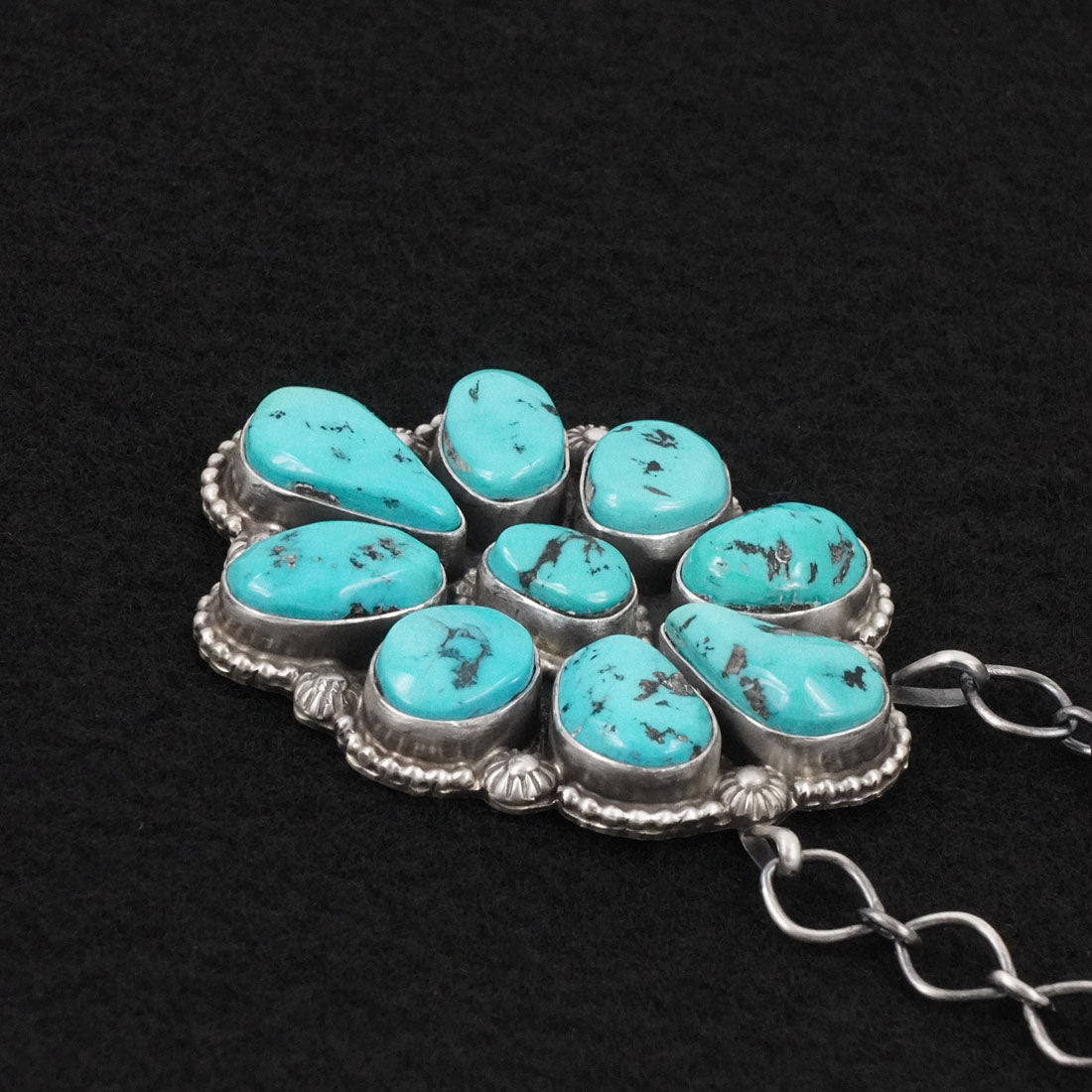 Kathleen Livingston Turquoise & Sterling Silver Necklace