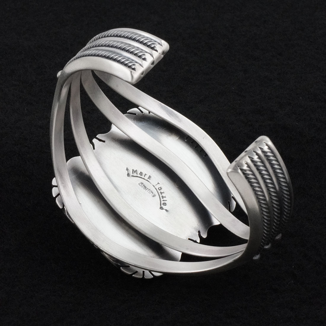 Mark Yazzie Turquoise & Sterling Silver Bracelet