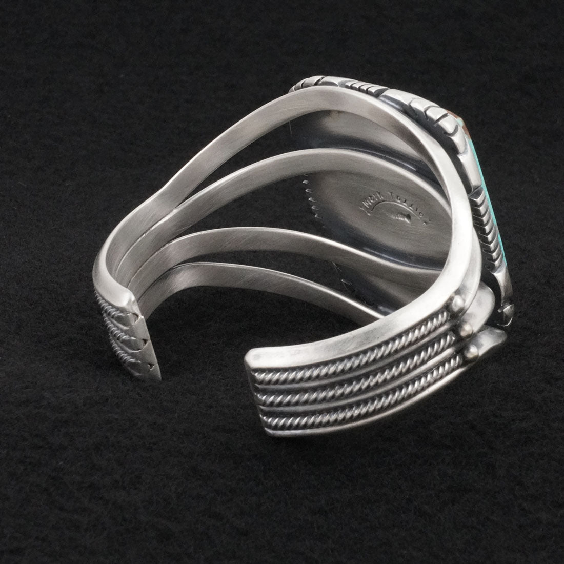 Mark Yazzie Turquoise & Sterling Silver Bracelet