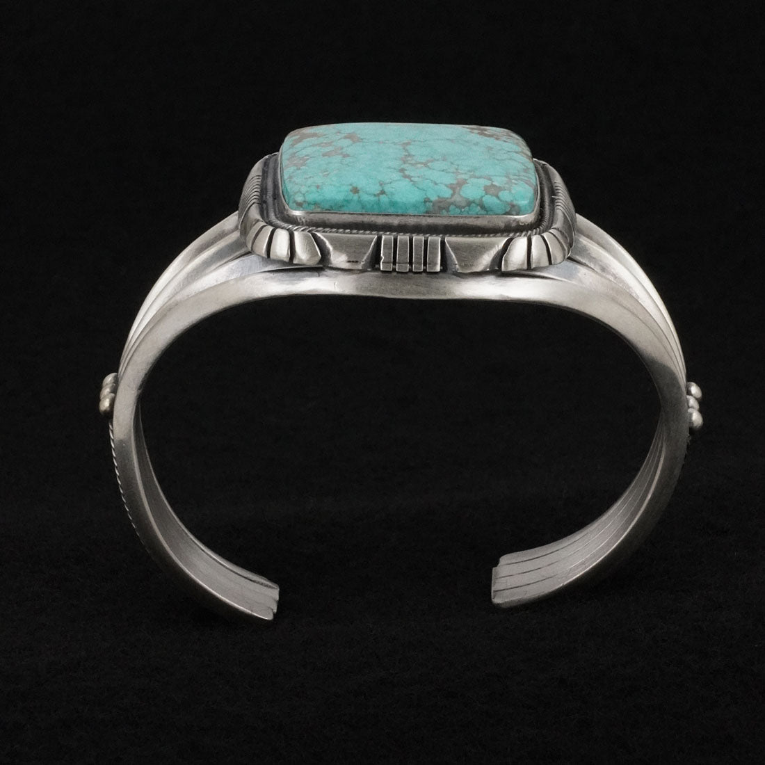 Mark Yazzie Turquoise & Sterling Silver Bracelet