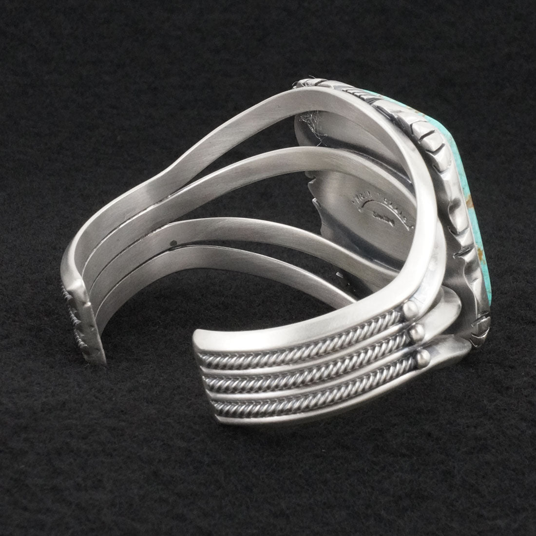 Mark Yazzie Turquoise & Sterling Silver Bracelet