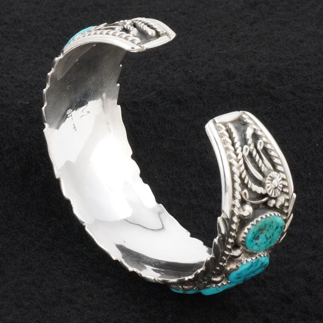 Martin Muskett Turquoise & Sterling Silver Bracelet