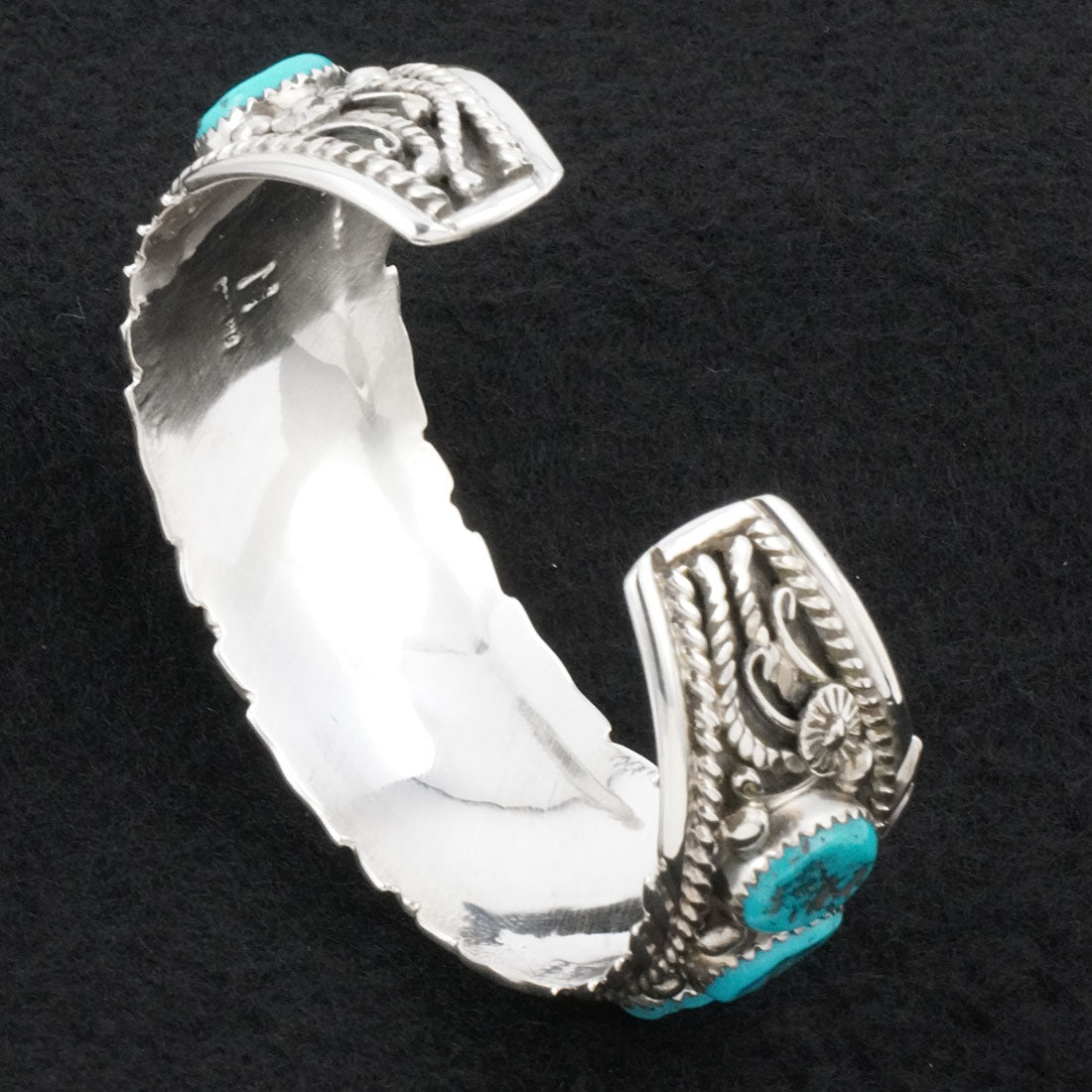 Martin Muskett Turquoise & Sterling Silver Bracelet