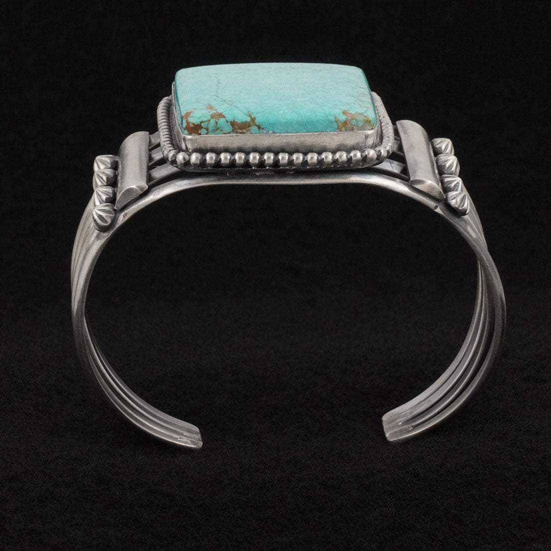 Mark Yazzie Turquoise & Sterling Silver Bracelet