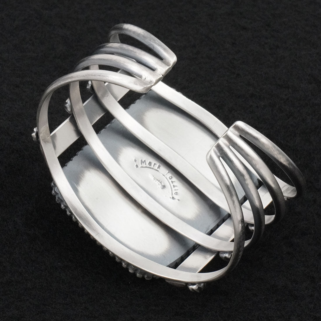 Mark Yazzie Turquoise & Sterling Silver Bracelet