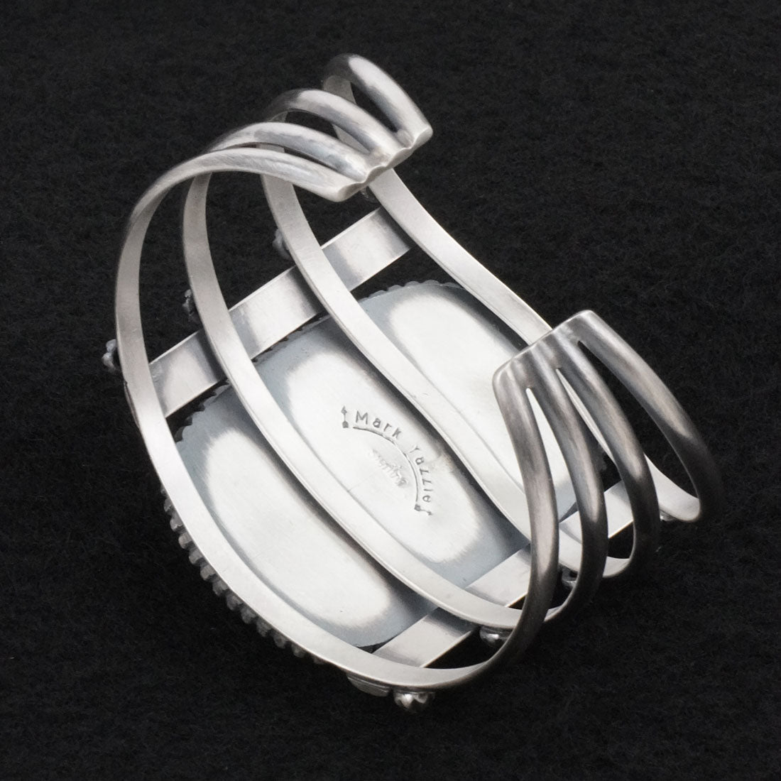 Mark Yazzie Turquoise & Sterling Silver Bracelet