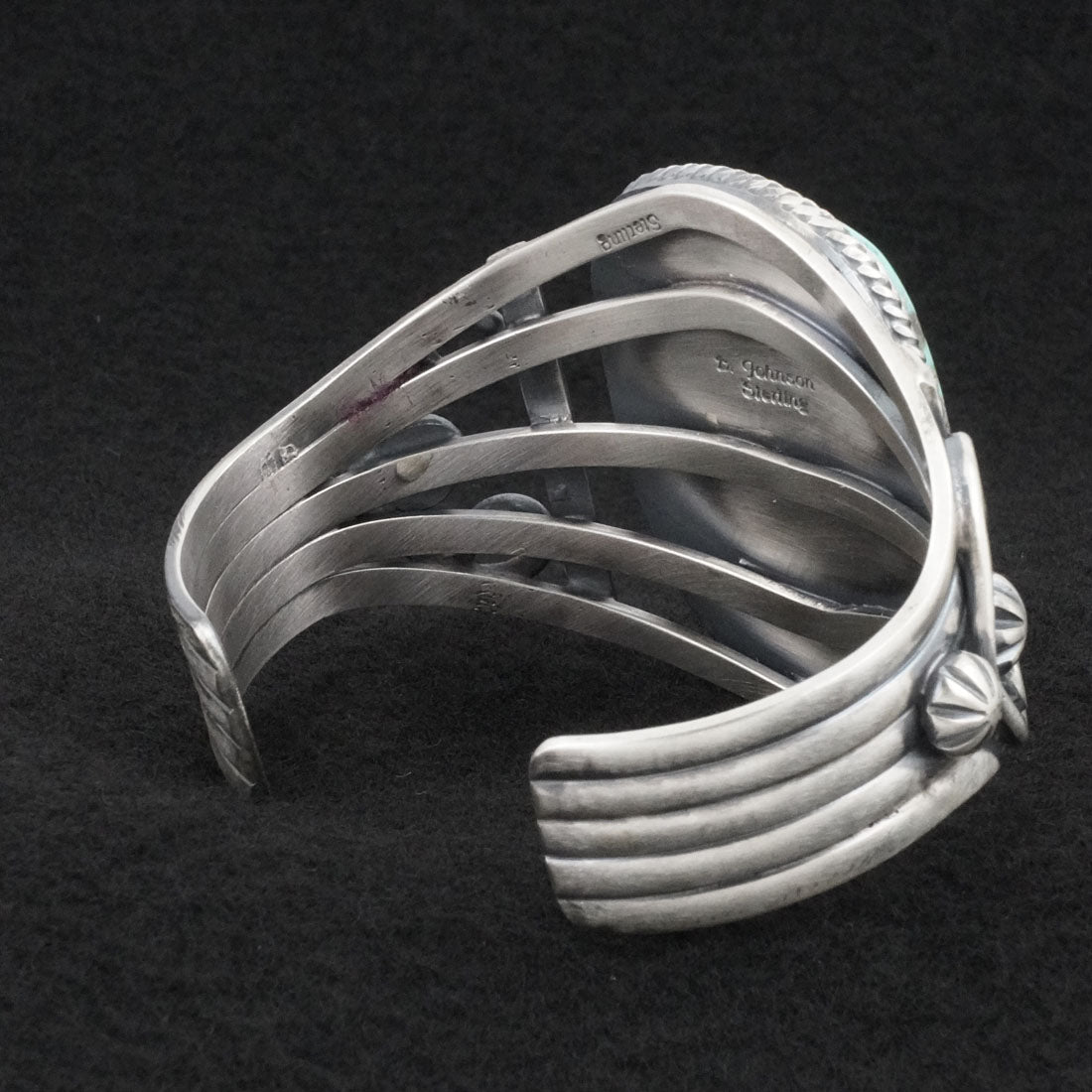Bobby Johnson Turquoise & Sterling Silver Bracelet