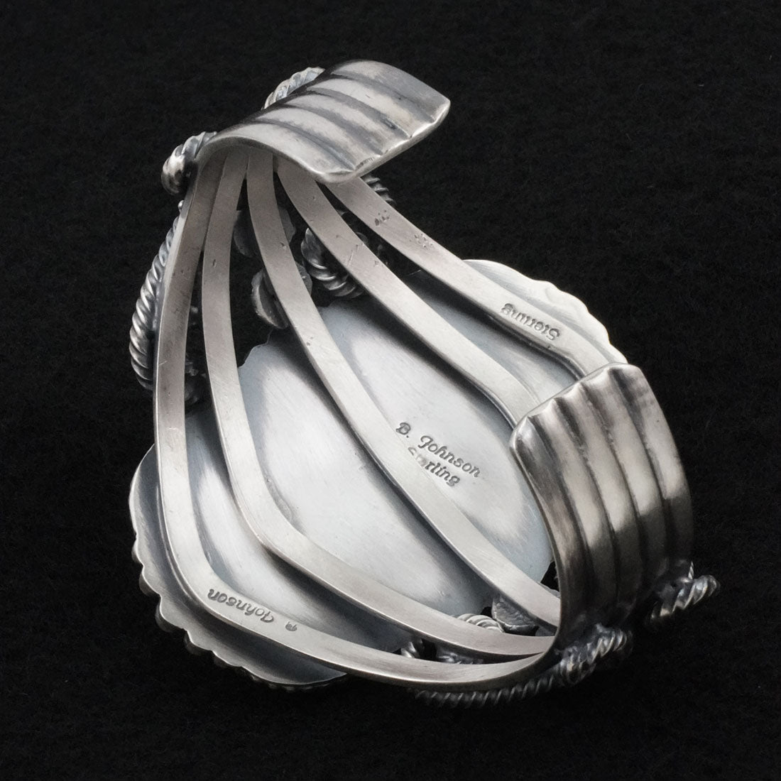 Bobby Johnson Turquoise & Sterling Silver Bracelet