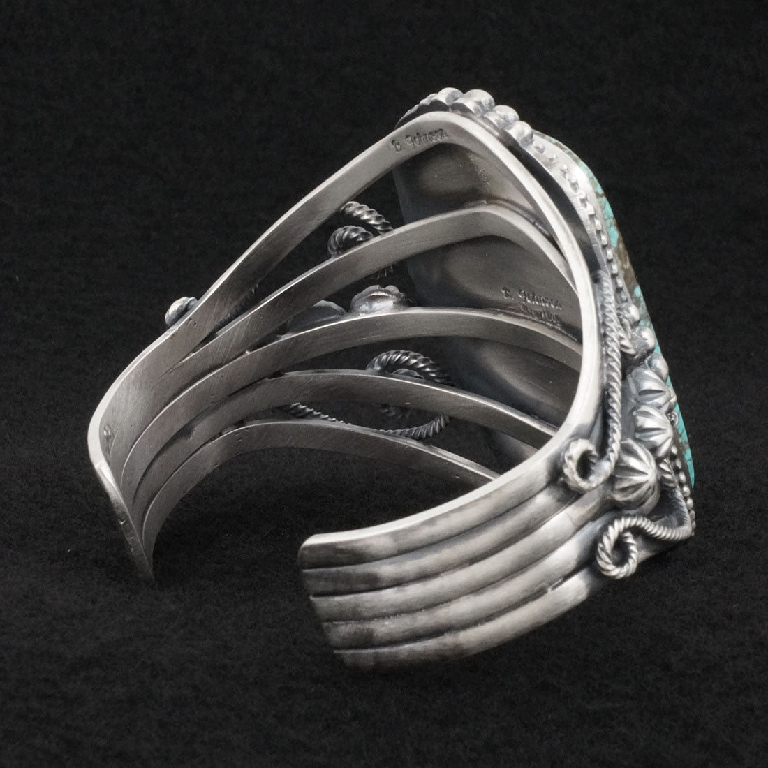 Bobby Johnson Turquoise & Sterling Silver Bracelet