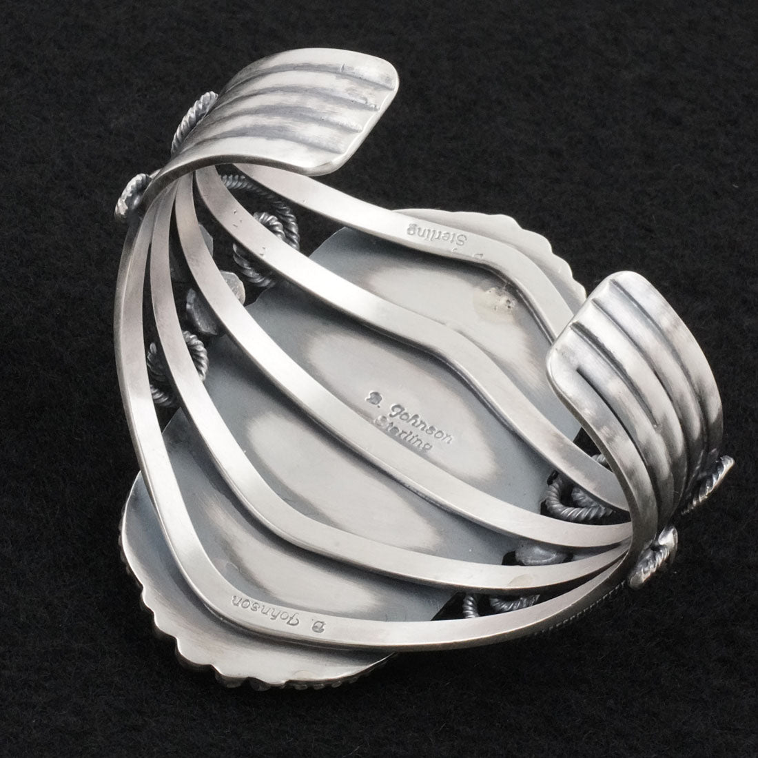 Bobby Johnson Turquoise & Sterling Silver Bracelet