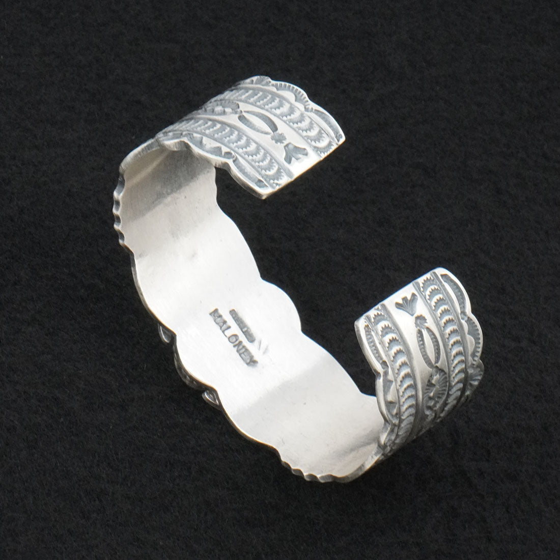 Leonard Maloney Turquoise & Sterling Silver Bracelet