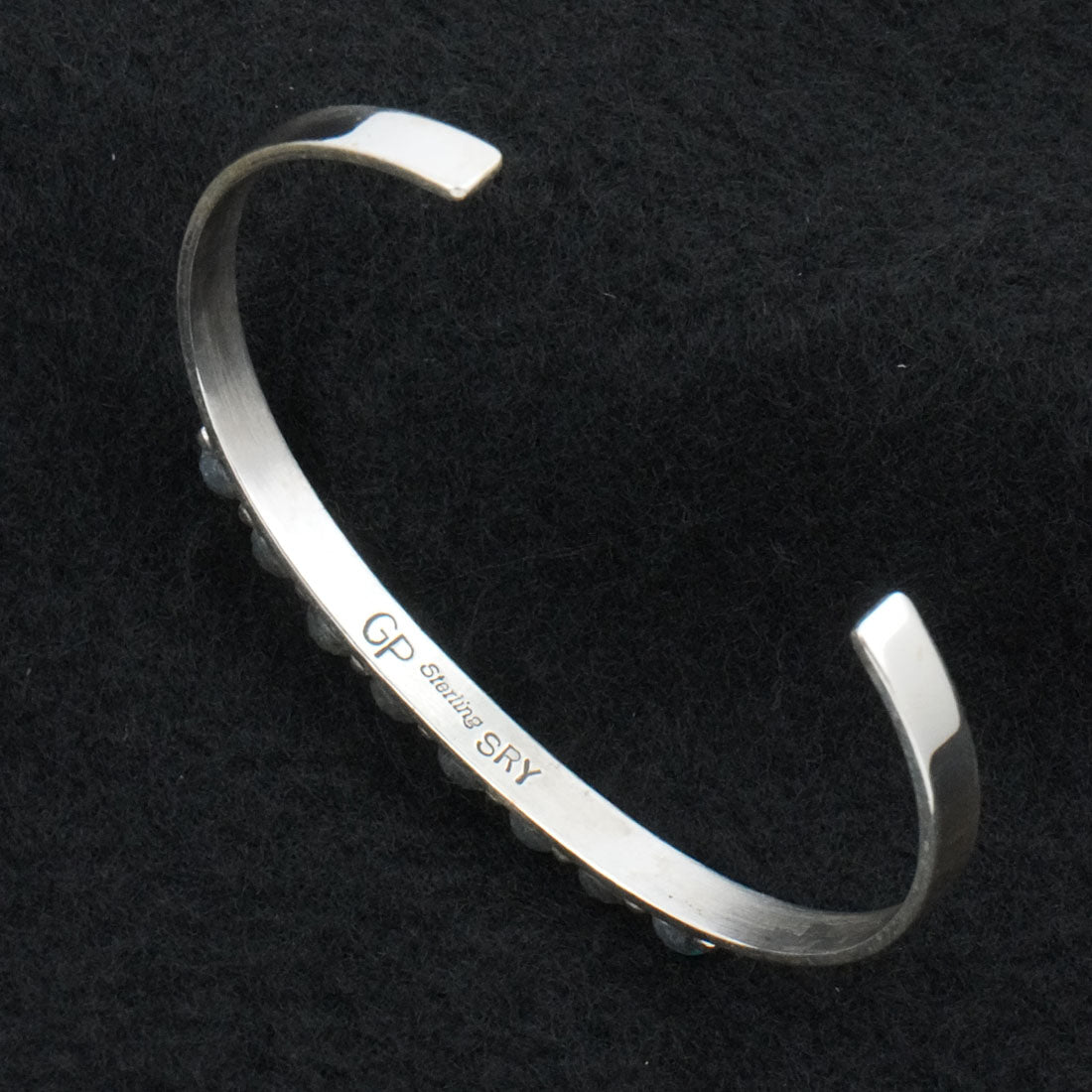 Gaynell Parker Turquoise & Sterling Silver Bracelet