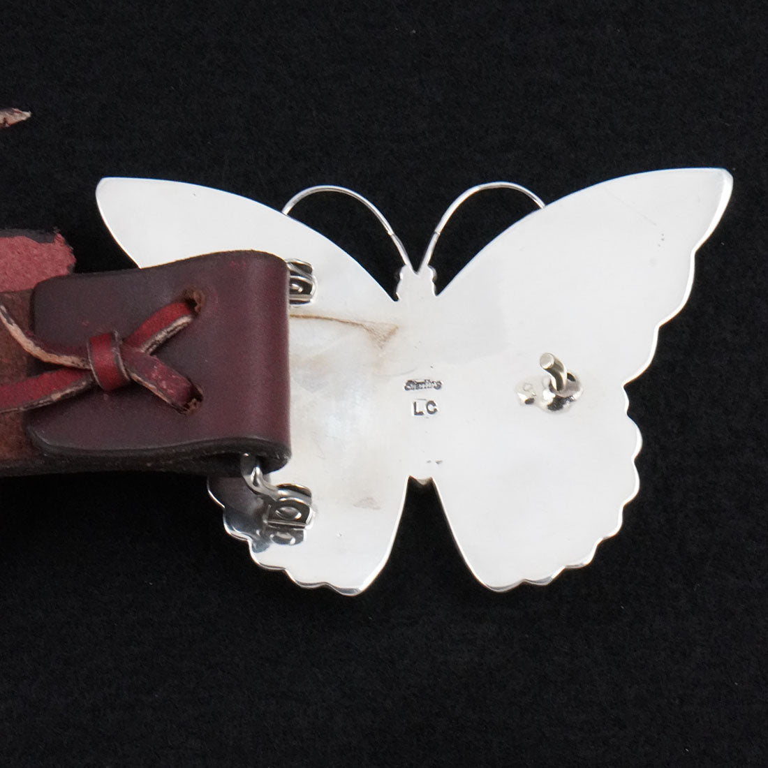 Lee Charley Turquoise & Sterling Silver Belt