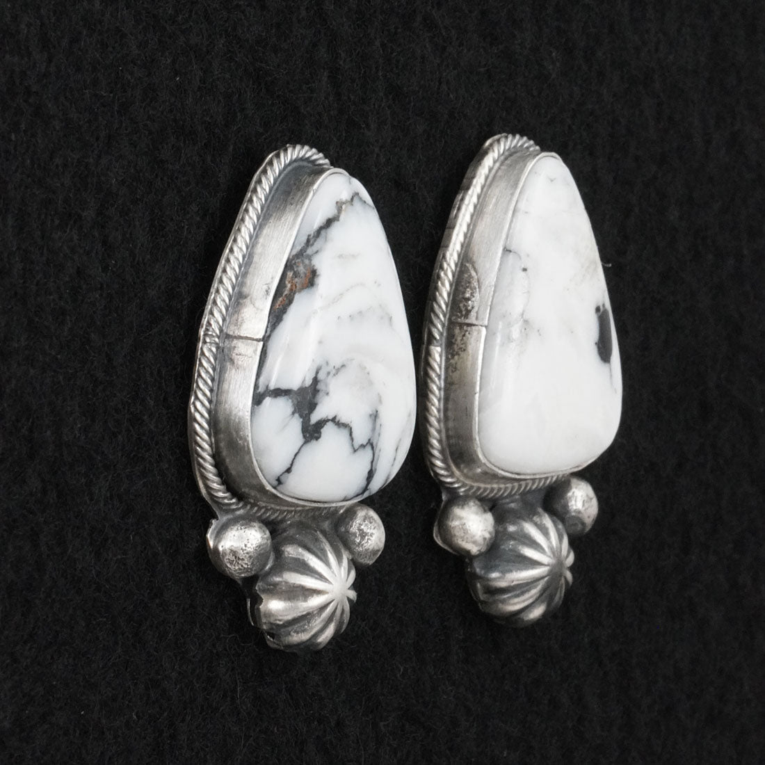 Darrin Livingston White Buffalo & Sterling Silver Necklace Set