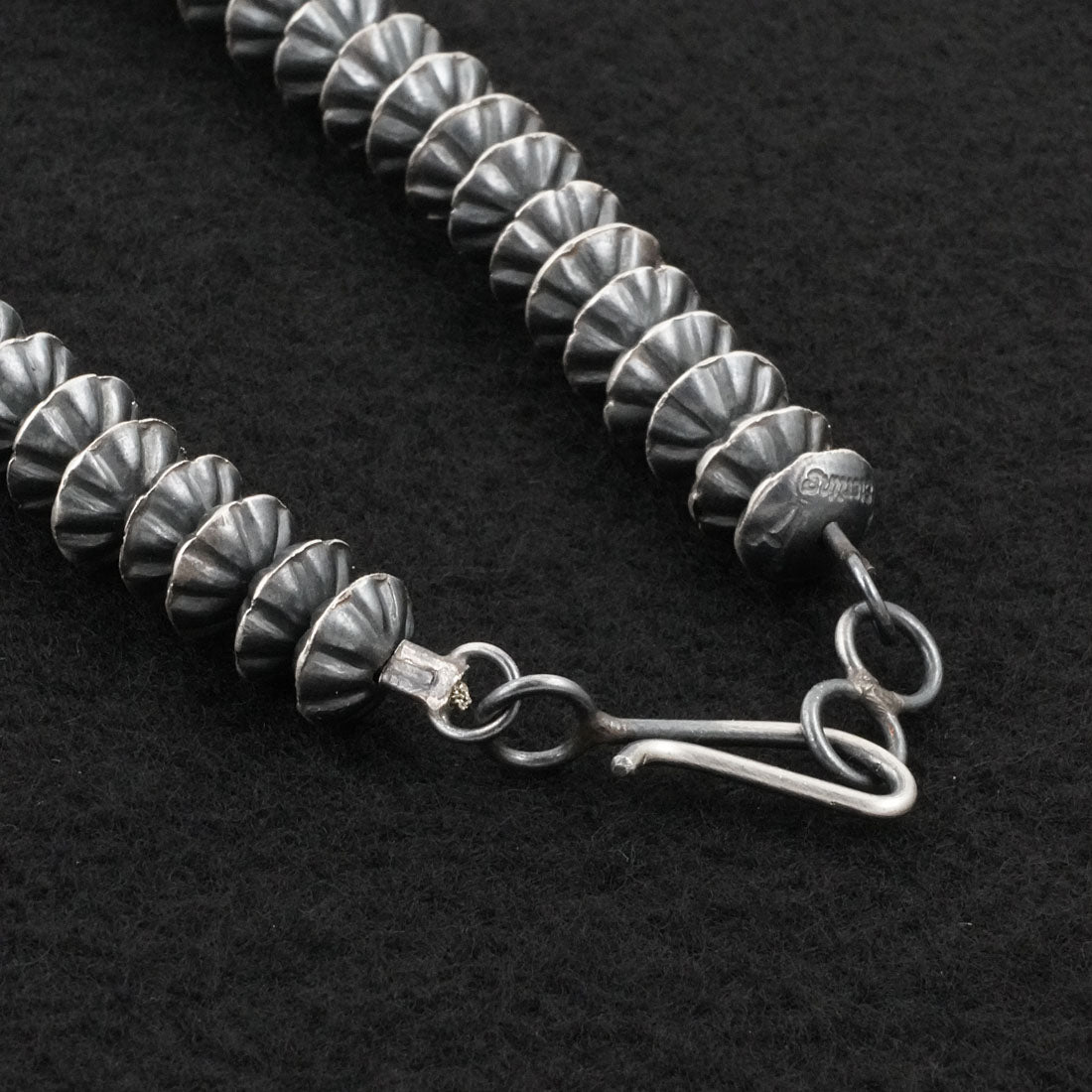 Austin Haley Sterling Silver Navajo Pearl Necklace 22"