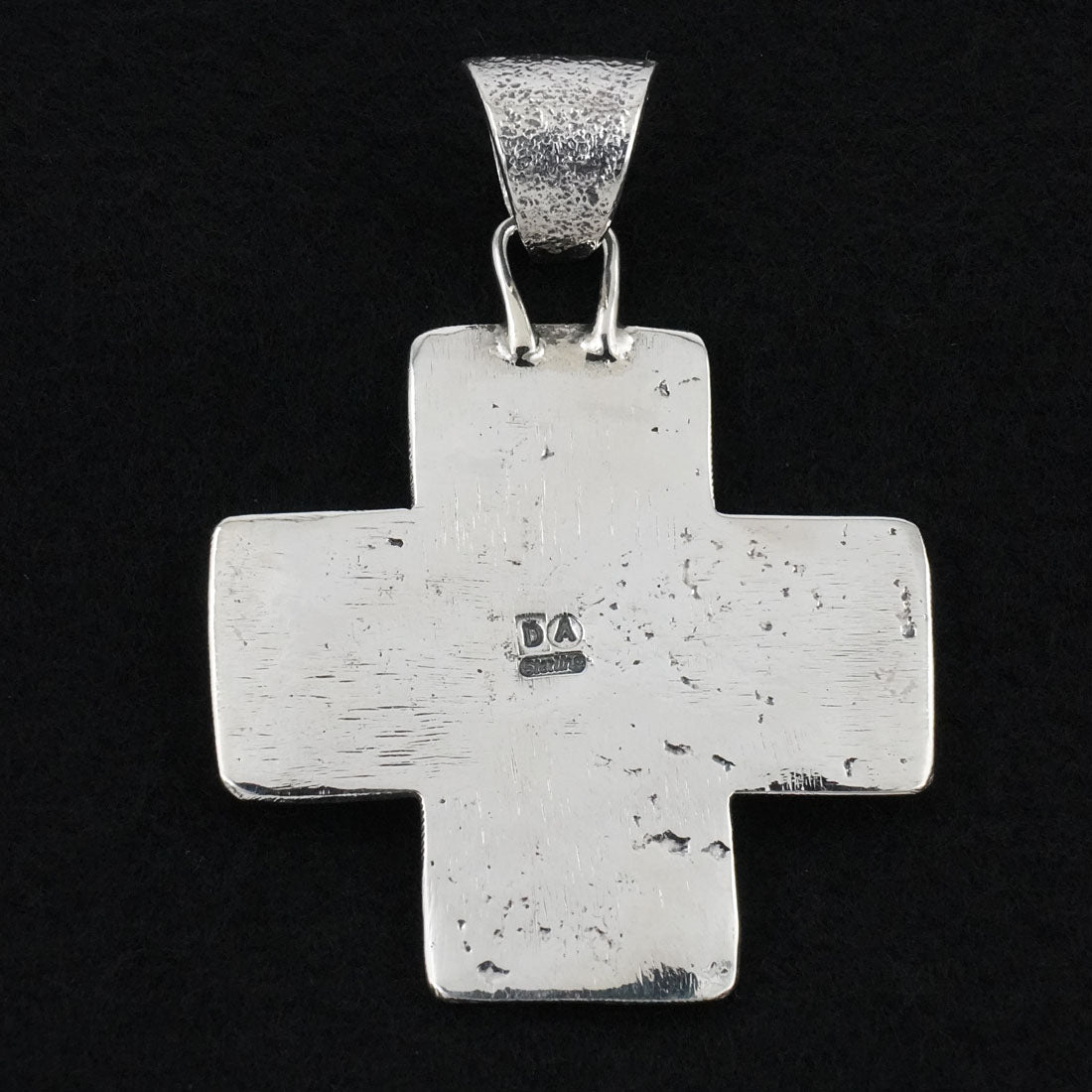 Delbert Arviso Turquoise & Sterling Silver Pendant