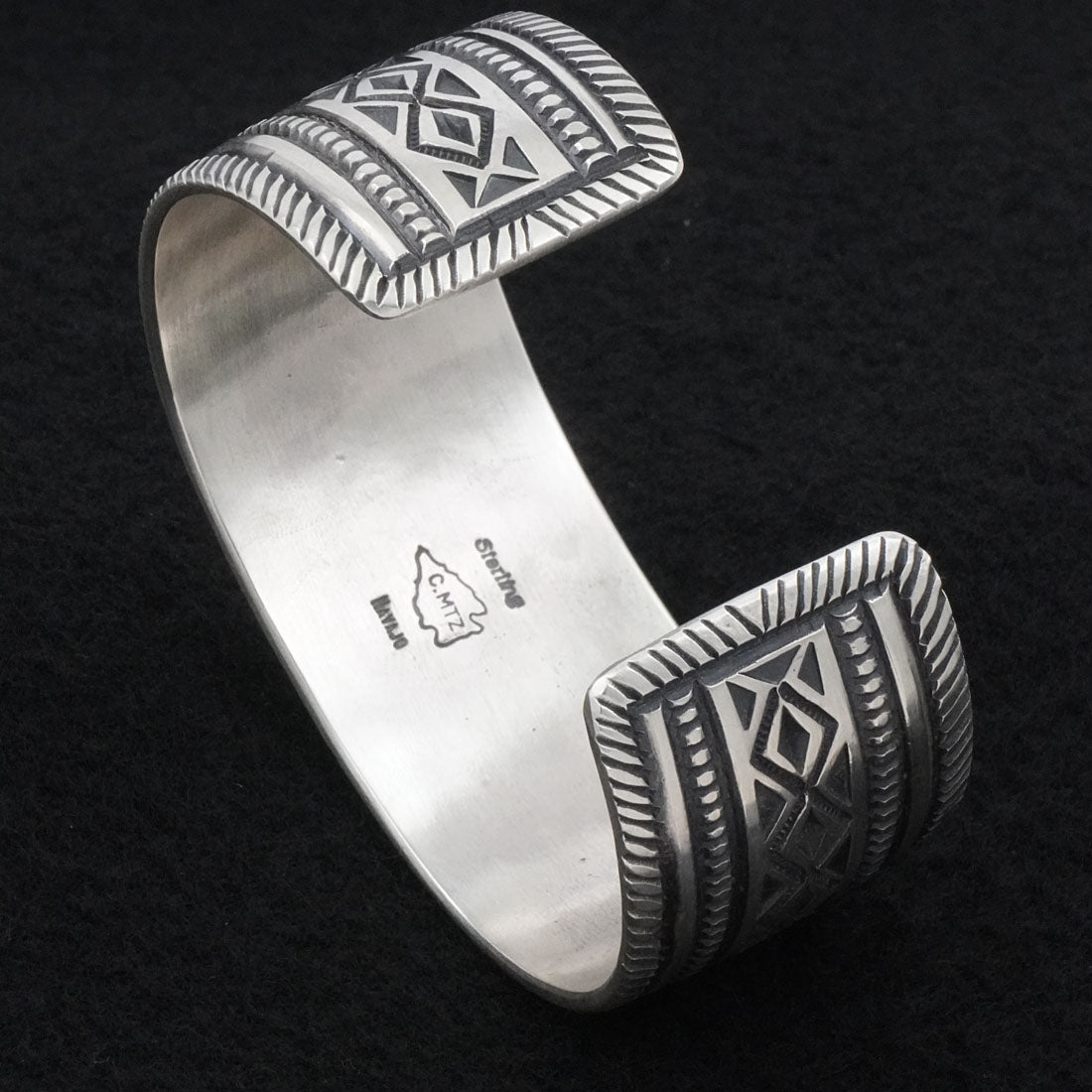 Calvin Martinez Sterling Silver Bracelet