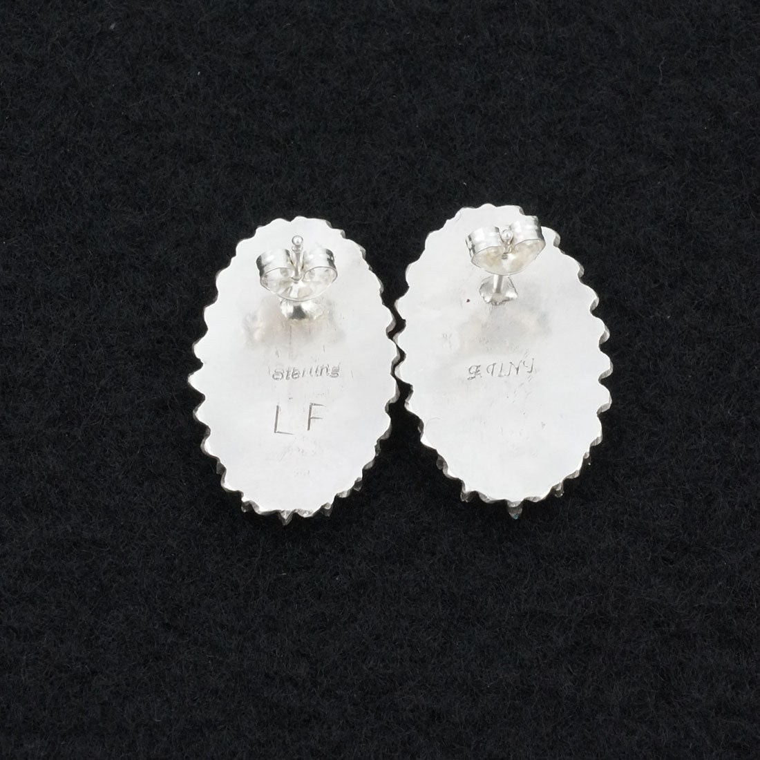 Lorena Peina Turquoise & Sterling Silver Earrings