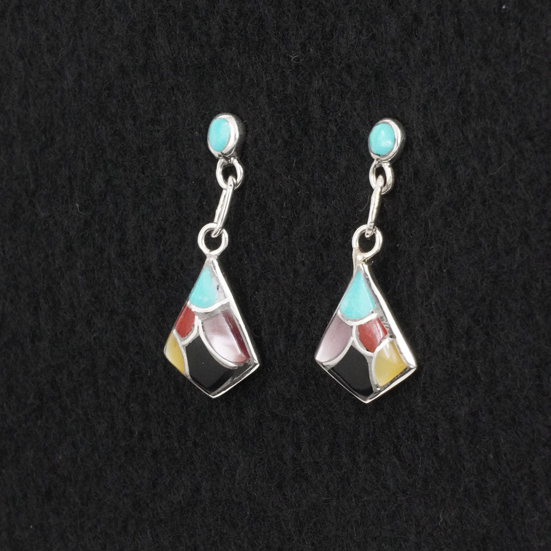 Orena Leekya Multi-Stone & Sterling Silver Earrings