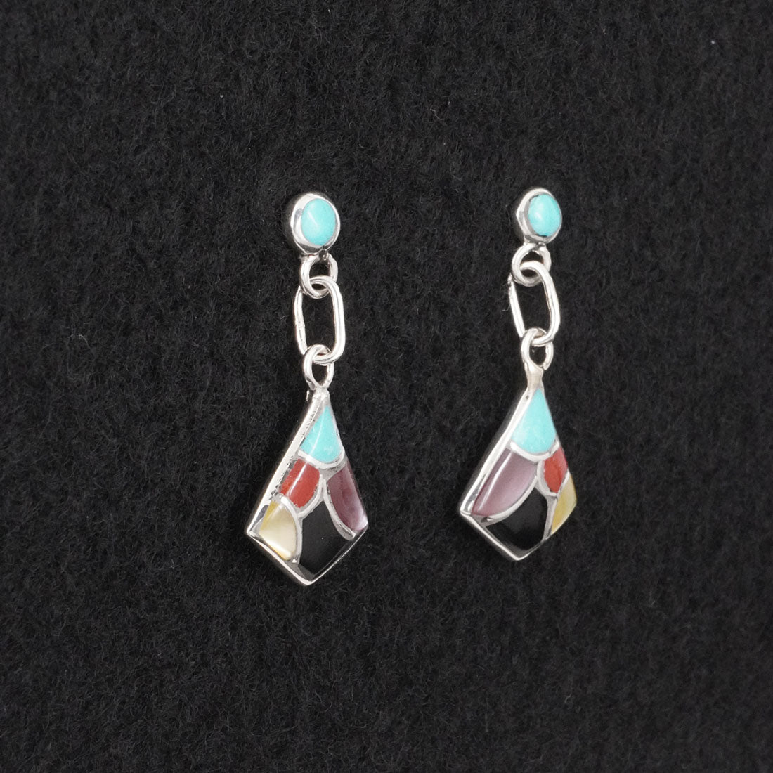 Orena Leekya Multi-Stone & Sterling Silver Earrings